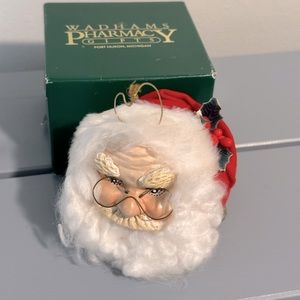 Vintage Santa Claus Christmas tree ornament